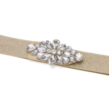 Women's Fashion Rhinestone Decorated Belt